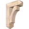 Ekena Millwork Westlake Arts and Crafts Smooth Bracket w/ Offset Brace, Douglas Fir, 7 1/2"W x 22"D x 30"H BKT0806X22X30WTL03SDF - alternate 1